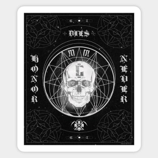 HONOR NEVER DIES Sticker